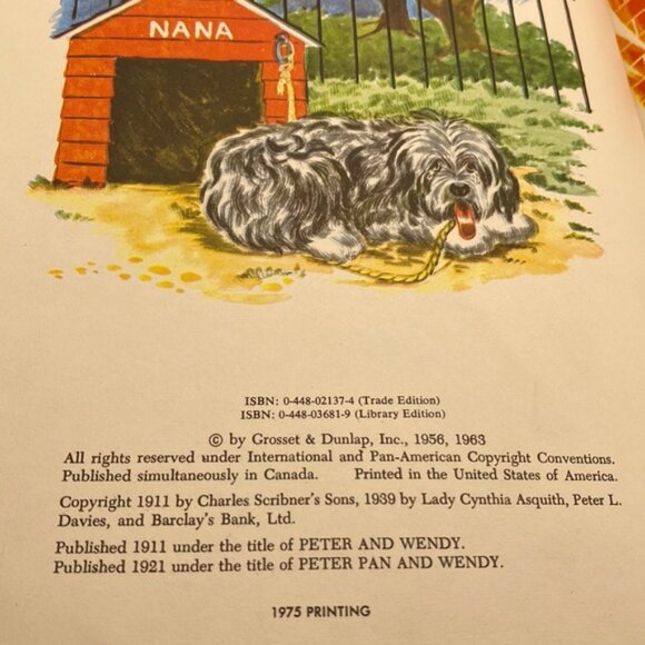 Vintage Peter Pan Children’s Hardcover Picture Book Phoebe Wilson 1975 Printing - Picture 4 of 11